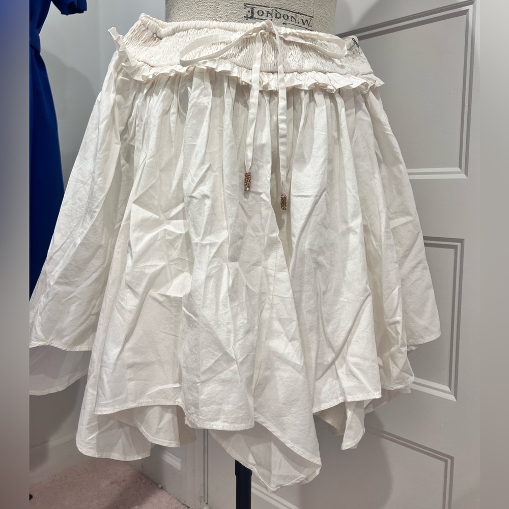 Free People off white Boho skirt, size xs